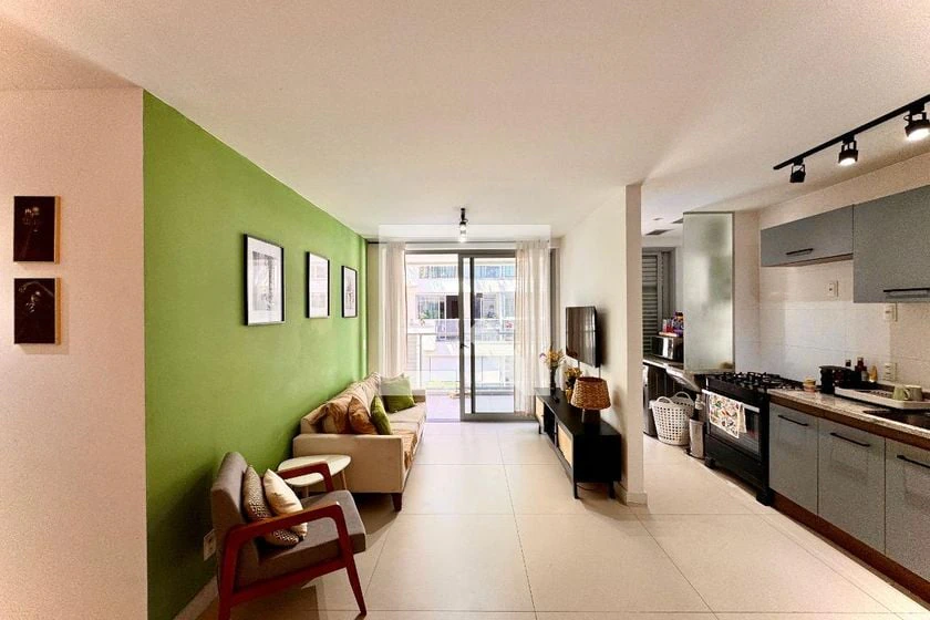 79 m² apartment with a washing machine and a home office — photo 40