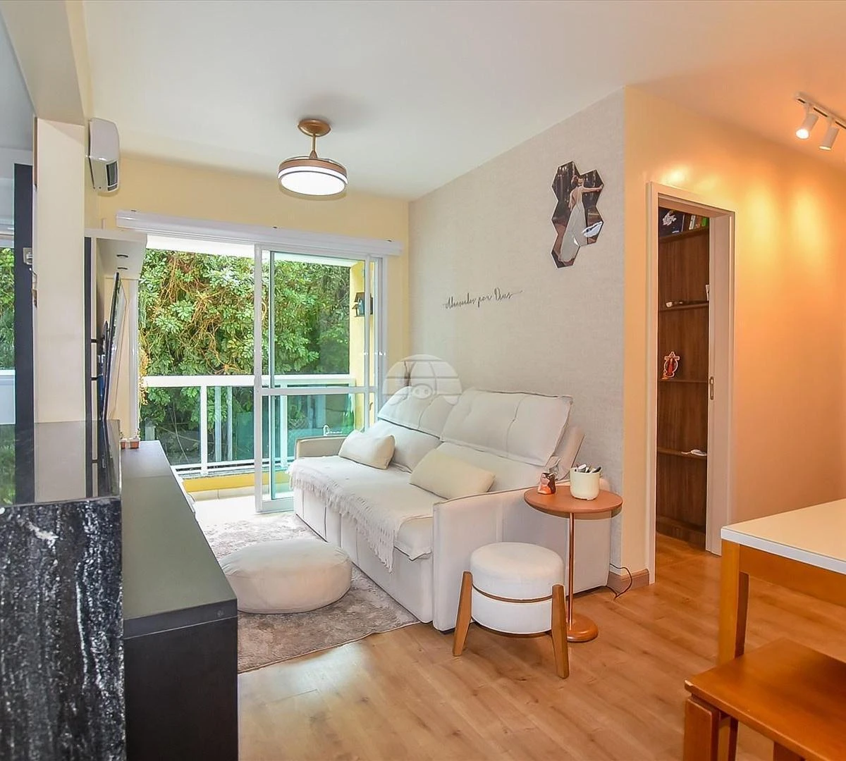 78 m² apartment with 2 bedrooms and open-plan kitchen