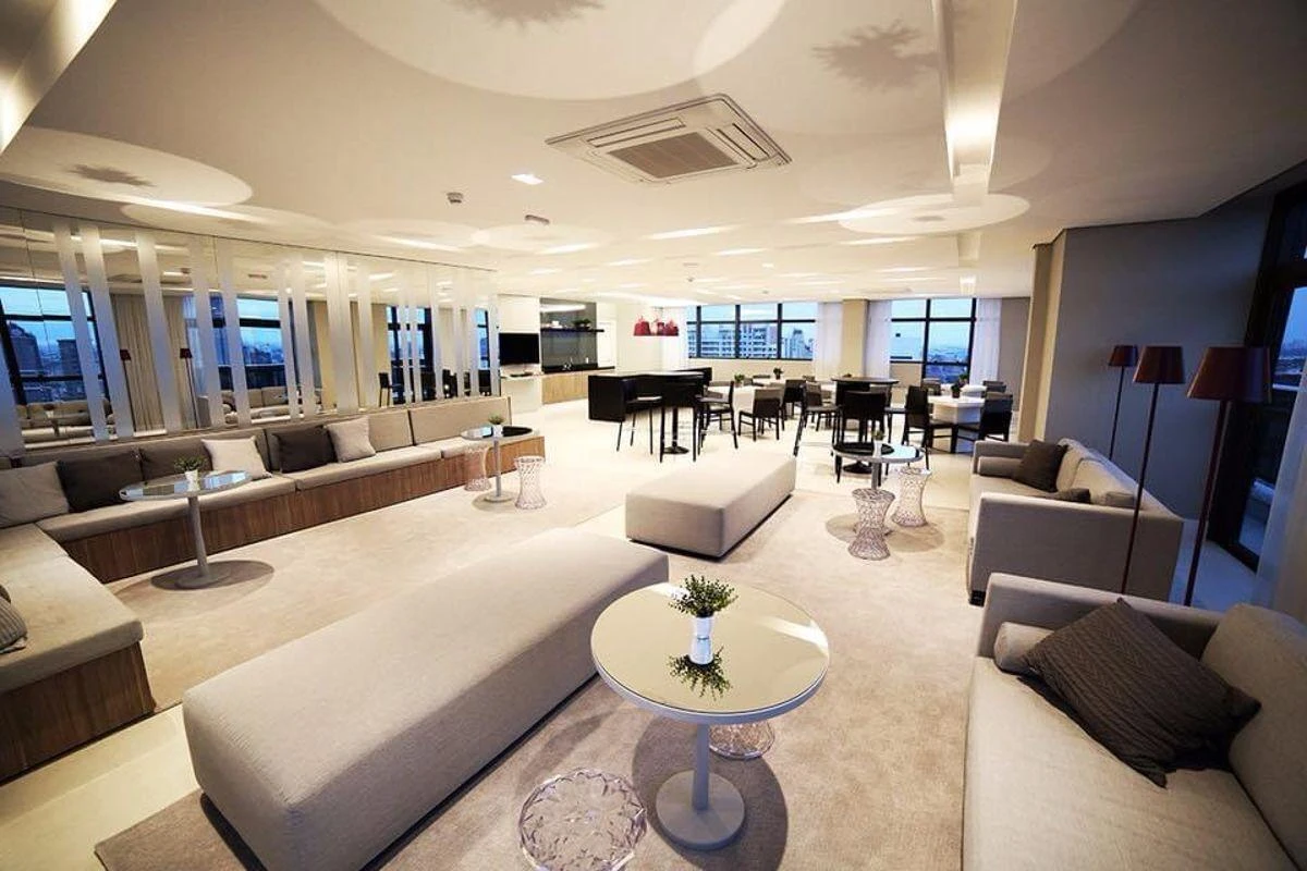 Apartamento mobiliado com cozinha americana e ar-condicionado — photo 15