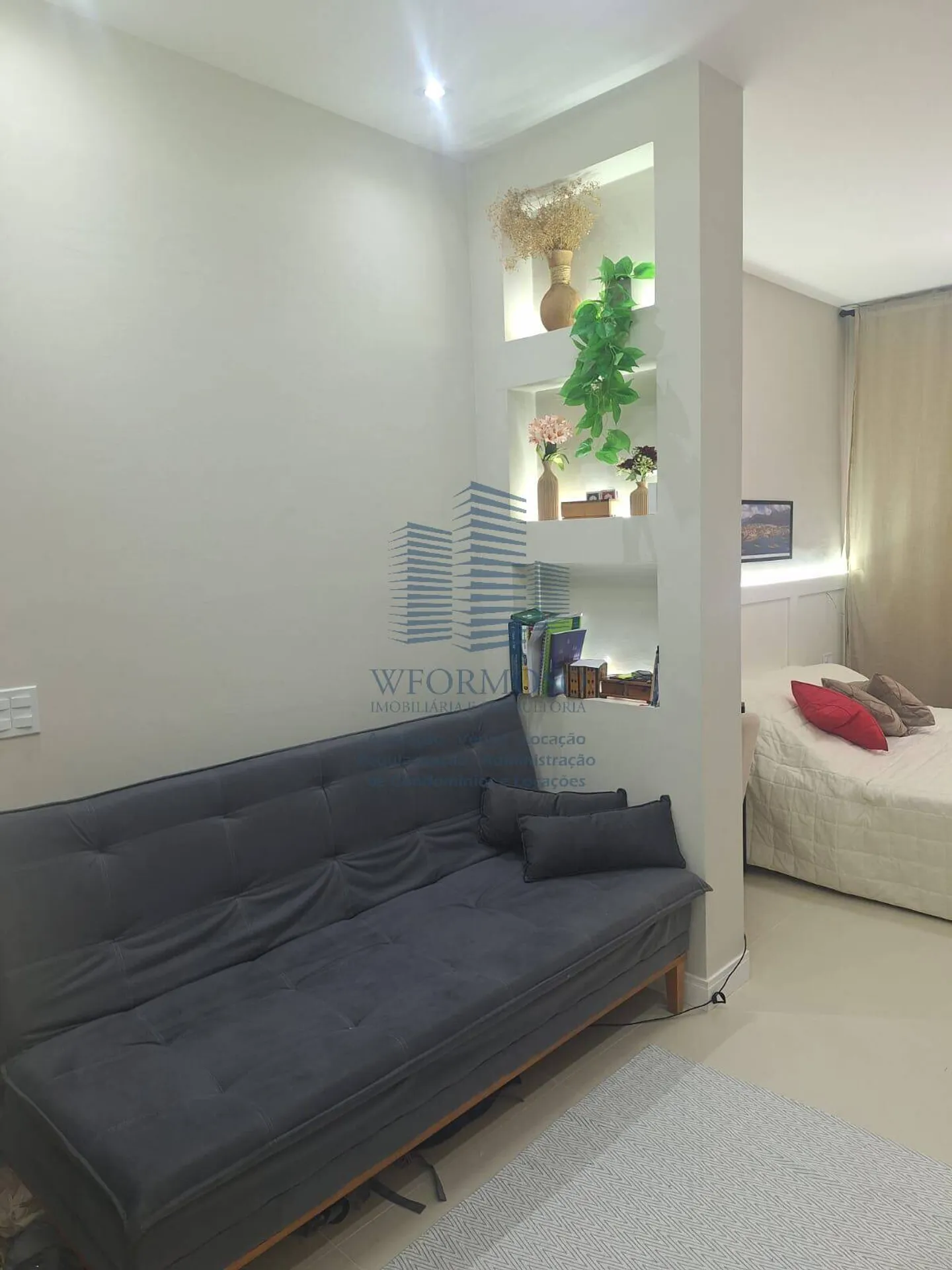 Apartment on the 4th floor with a washing machine