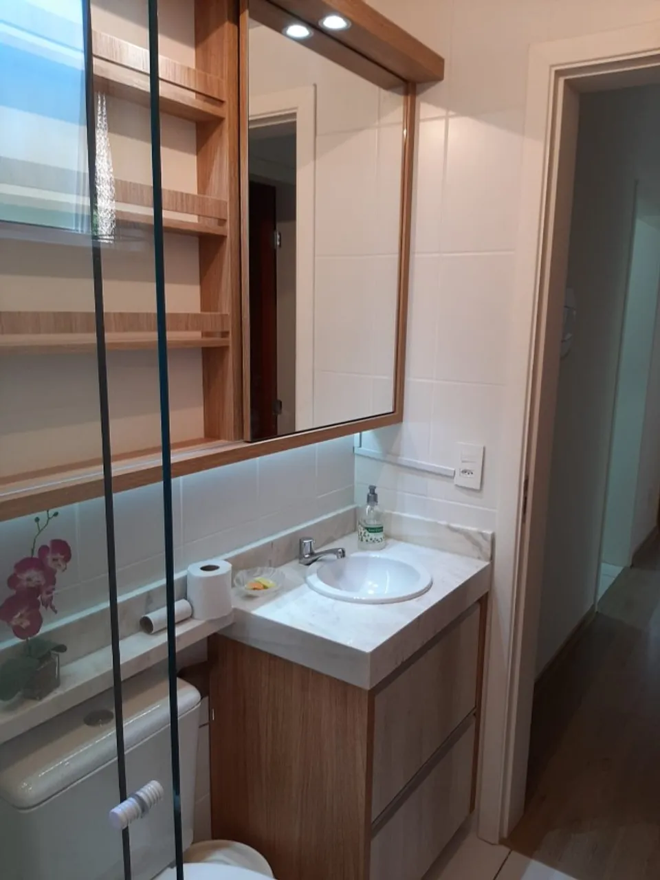 Washing machine in a 3-bedroom apartment, 58 m² — photo 15