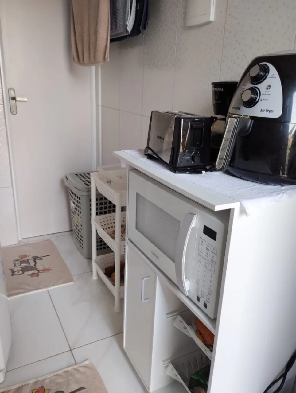 Furnished 25 m² apart-kit with a laundry area — photo 20