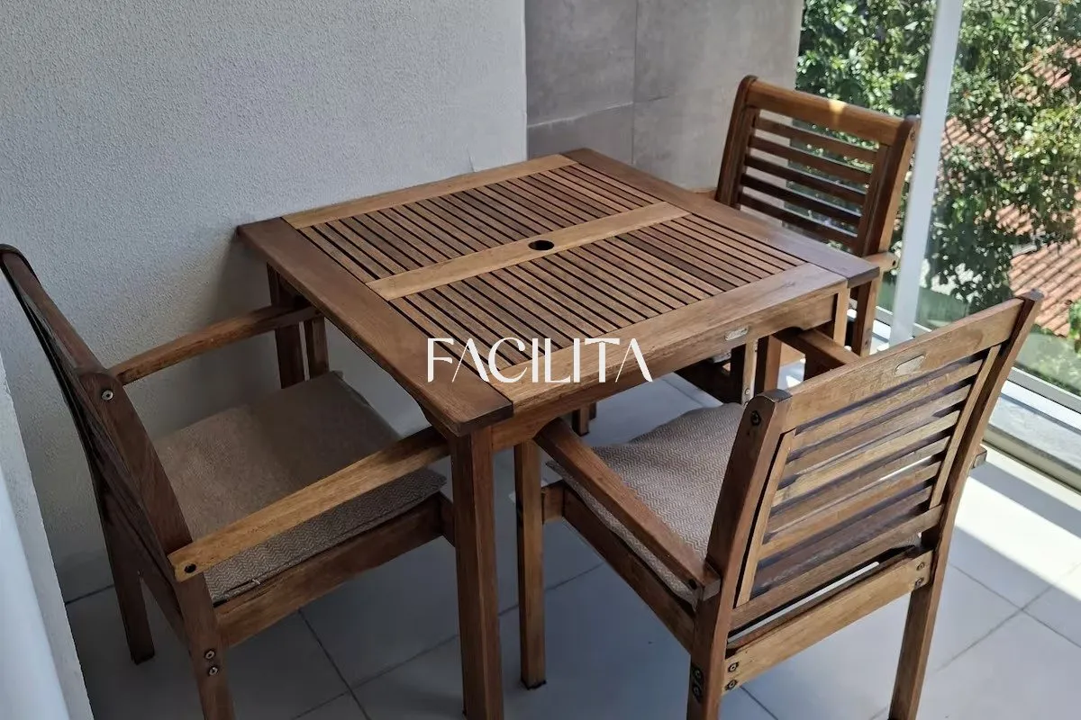 Apartamento amueblado de 3 dormitorios con balcón y parrilla — photo 18