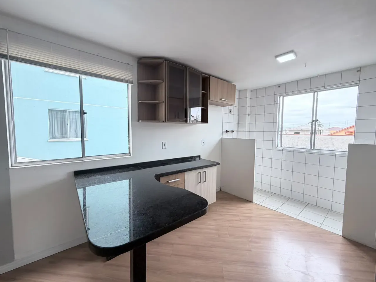 Wood or laminate floors in a 2-bedroom apartment, 42 m² — photo 7
