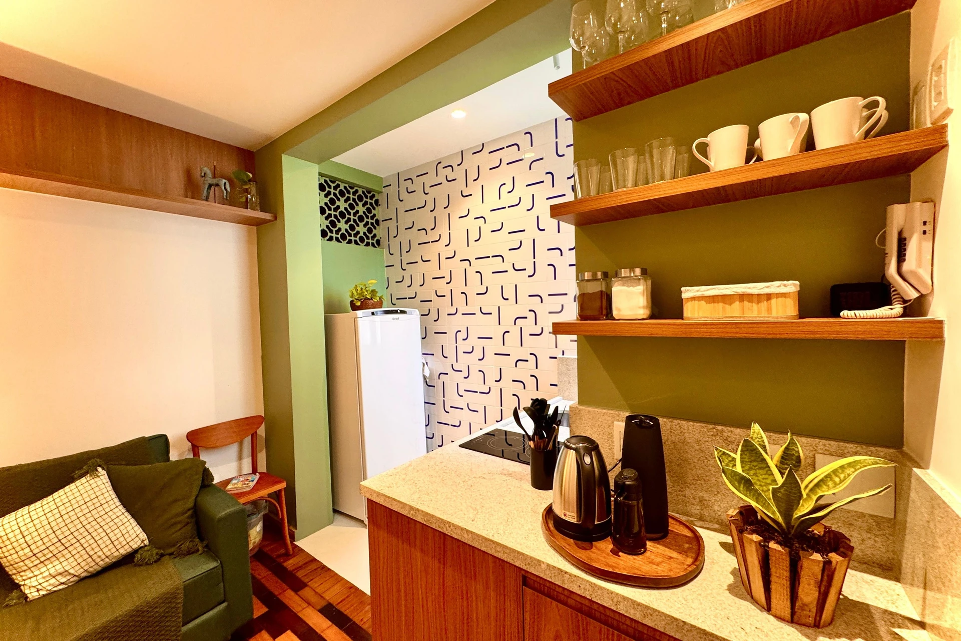 Apartamento amueblado de 1 dormitorio sin plaza y 1 baño — photo 9