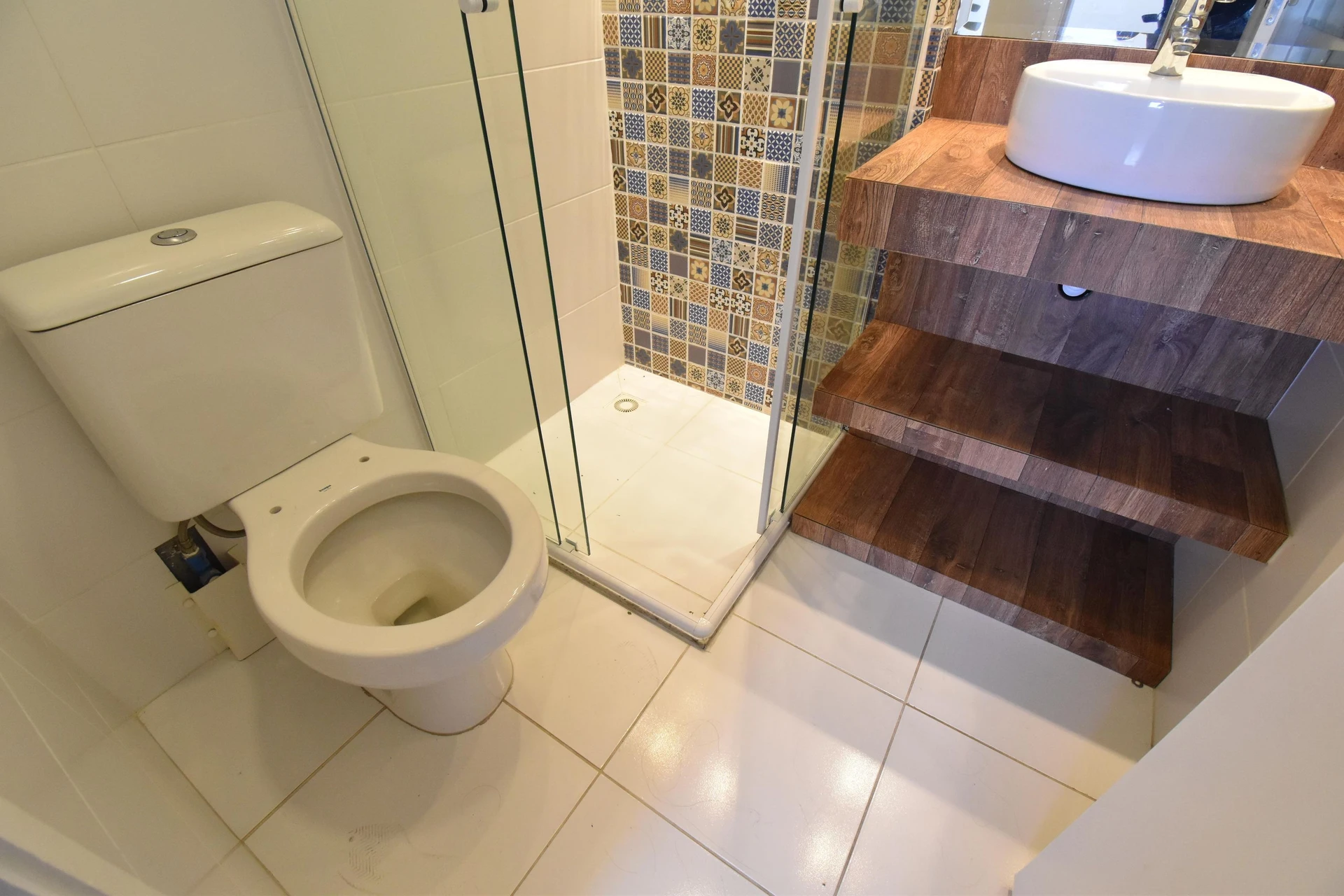 Квартира 62 м² с грилем на балконе и застеклённым балконом — photo 21