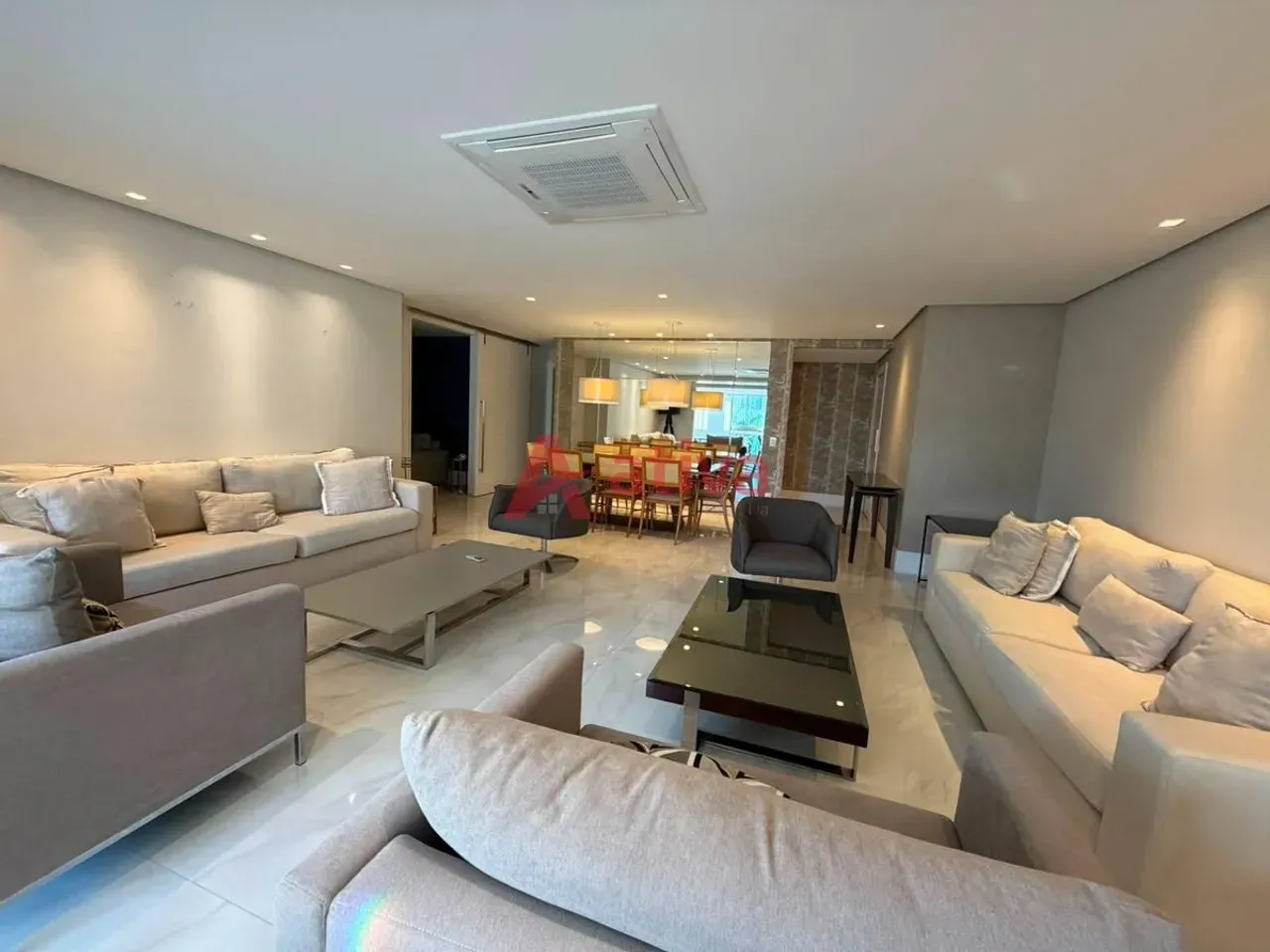 Furnished apartment with 4 bedrooms and an open-plan kitchen — photo 6