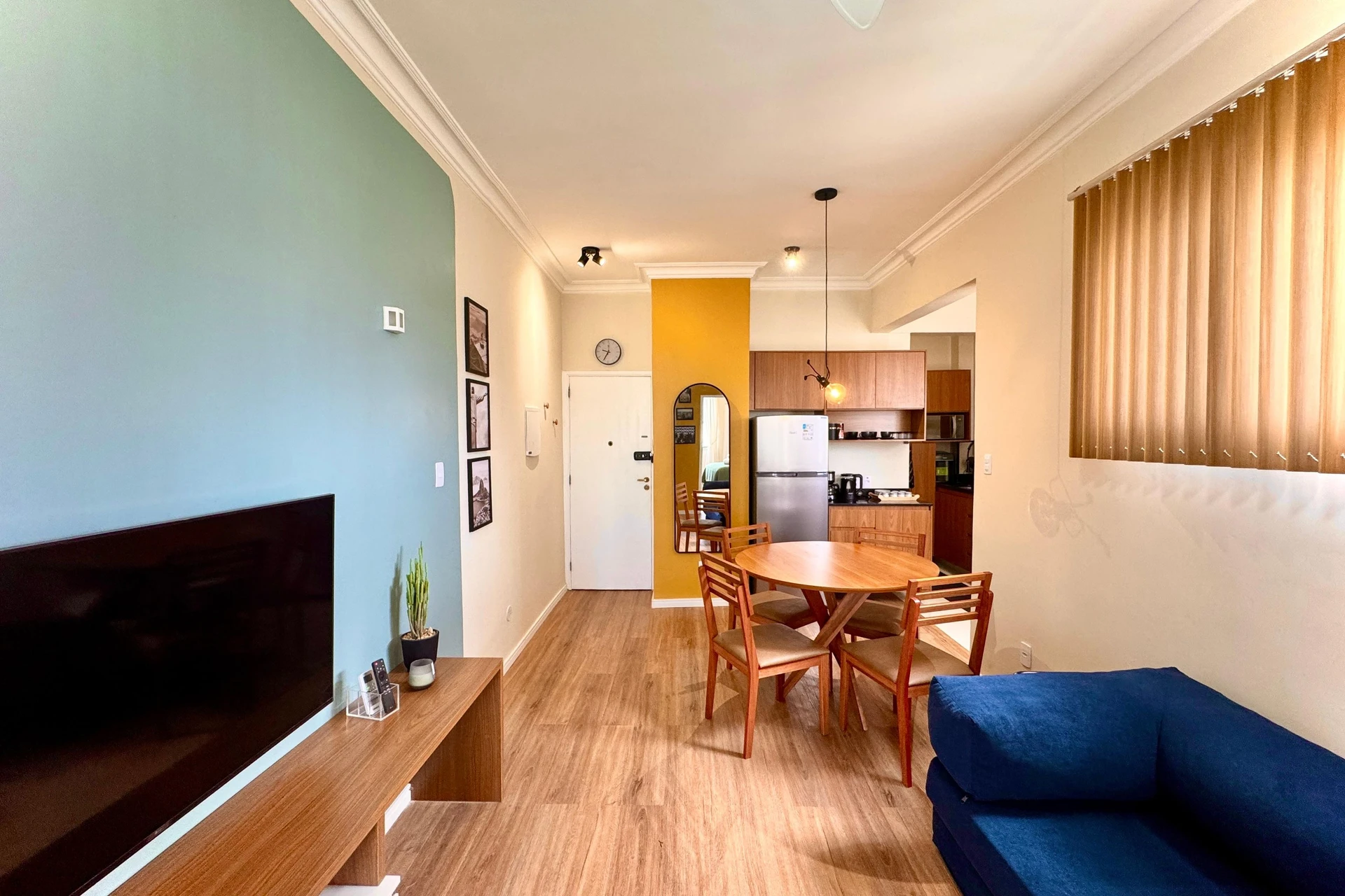 Furnished apartment, 46 m², with a washing machine — photo 16
