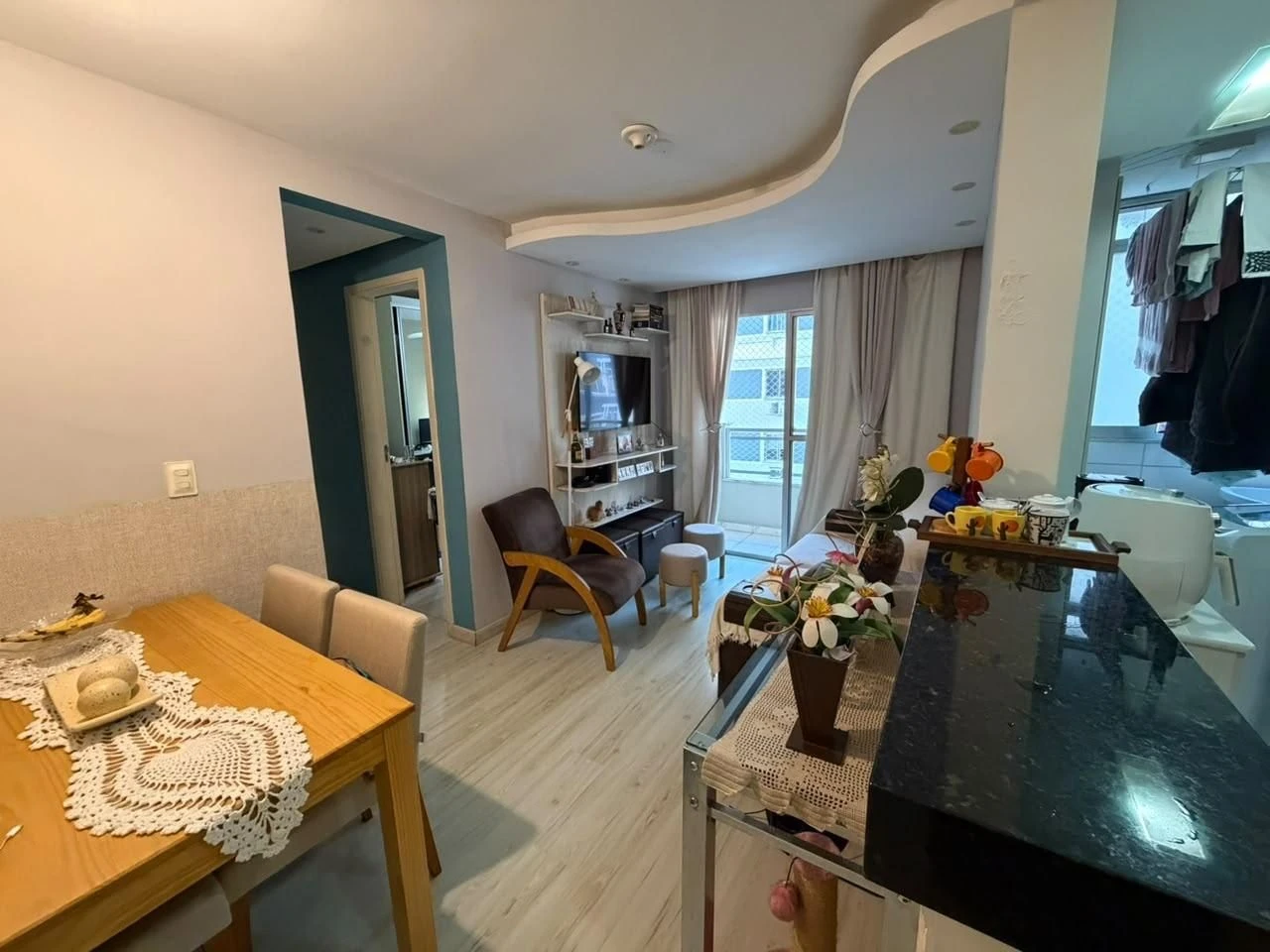 2-bedroom apartment with a washing machine — photo 7