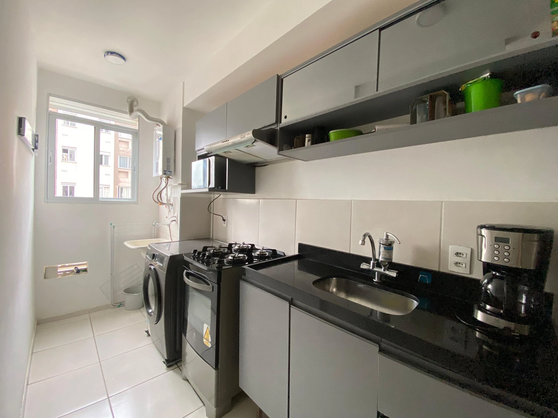 2-bedroom apartment with a washing machine — photo 17