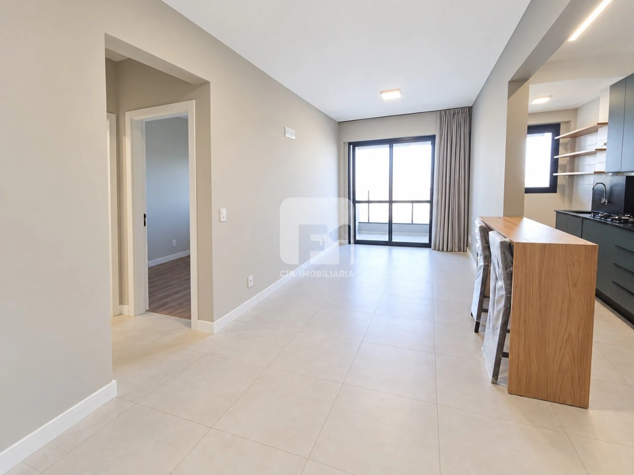 Furnished apartment, 52 m², with a water view — photo 12