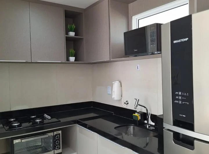 Apartamento mobiliado com 2 suítes e varanda gourmet — photo 4