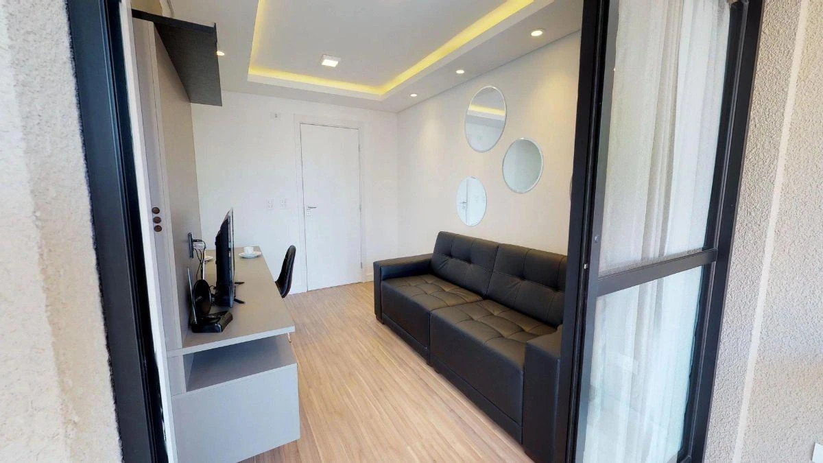 One-bedroom apartment with a home office in Curitiba — photo 11