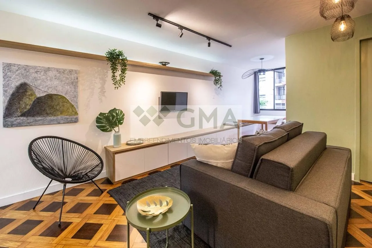 Furnished apartment with open-plan kitchen and 2 bedrooms — photo 14