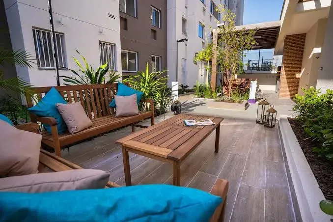 Furnished 1-bedroom apartment with a private garden — photo 20