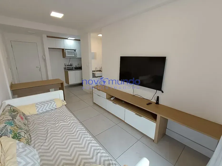 Apartamento mobiliado de 1 quarto em condomínio com piscina — photo 14