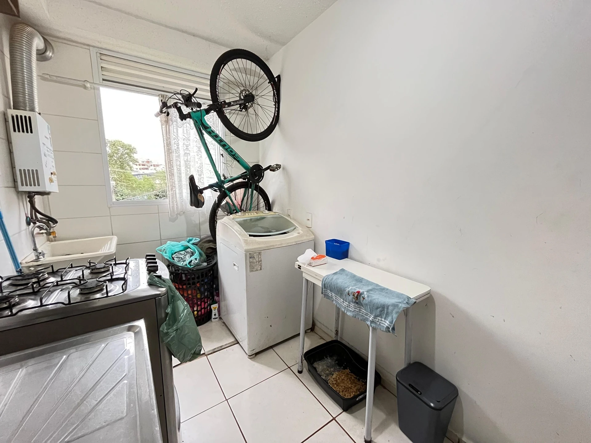 2-bedroom apartment with a washing machine — photo 10