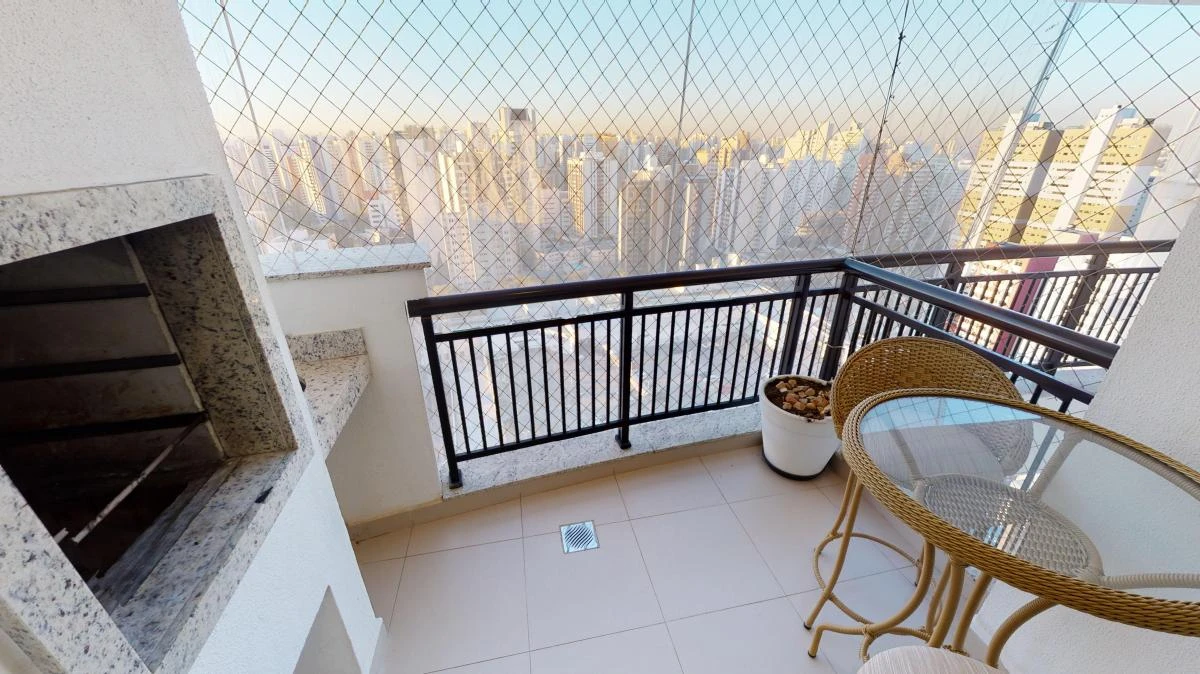 2-bedroom apartment with a washing machine in Curitiba — photo 12