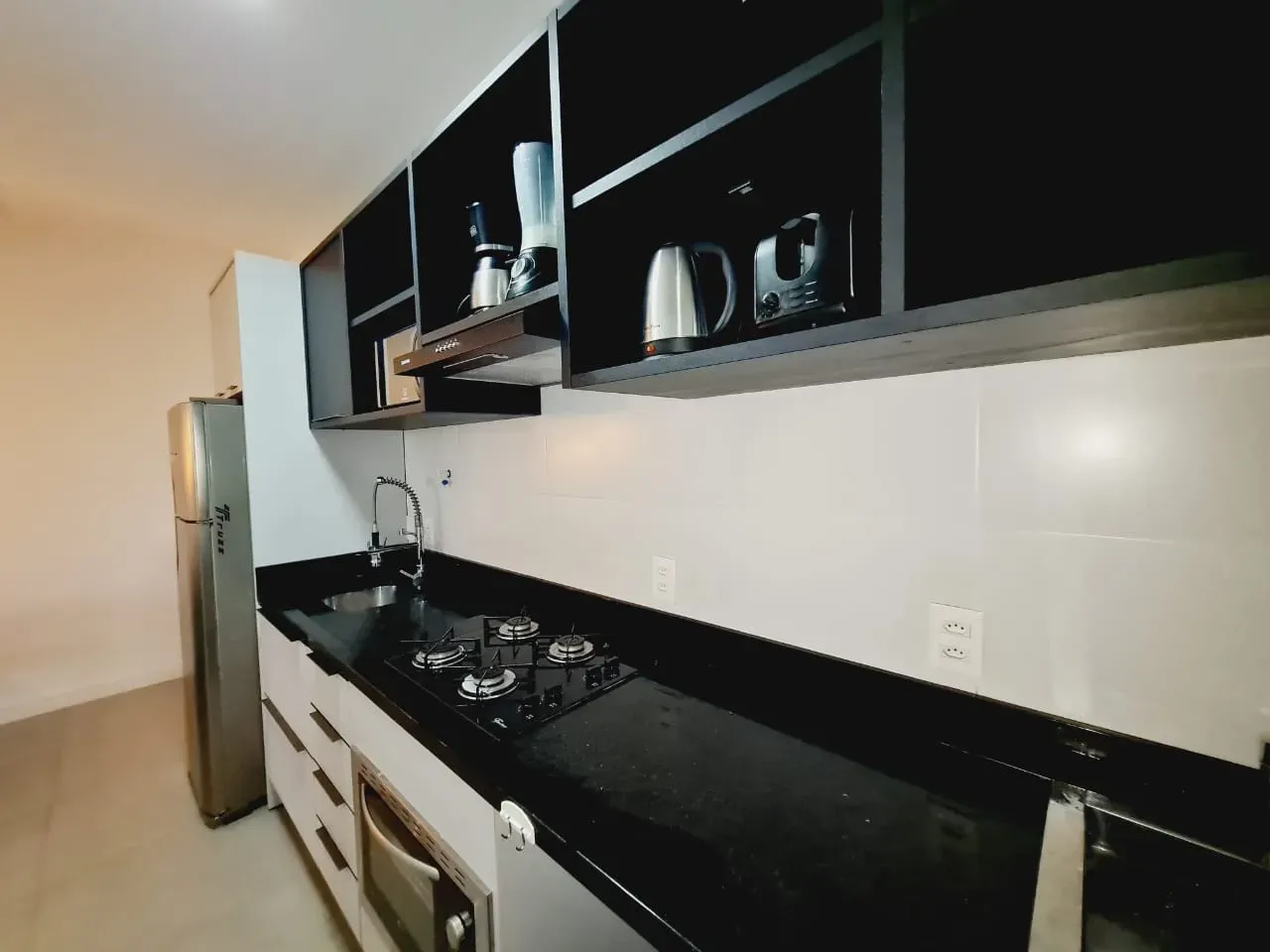 Studio with balcony grill and included parking spot
