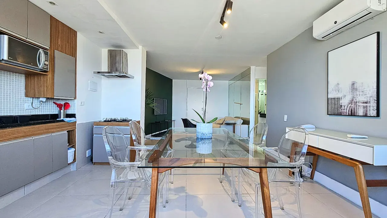 Furnished 52 m² apartment with an open-plan kitchen — photo 12