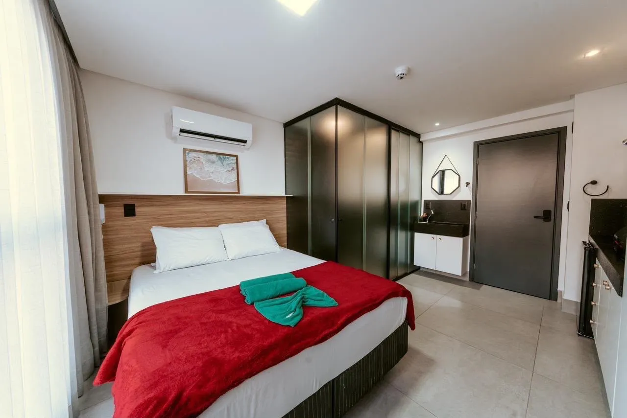 Furnished apartment, 18 m², with a washing machine — photo 4