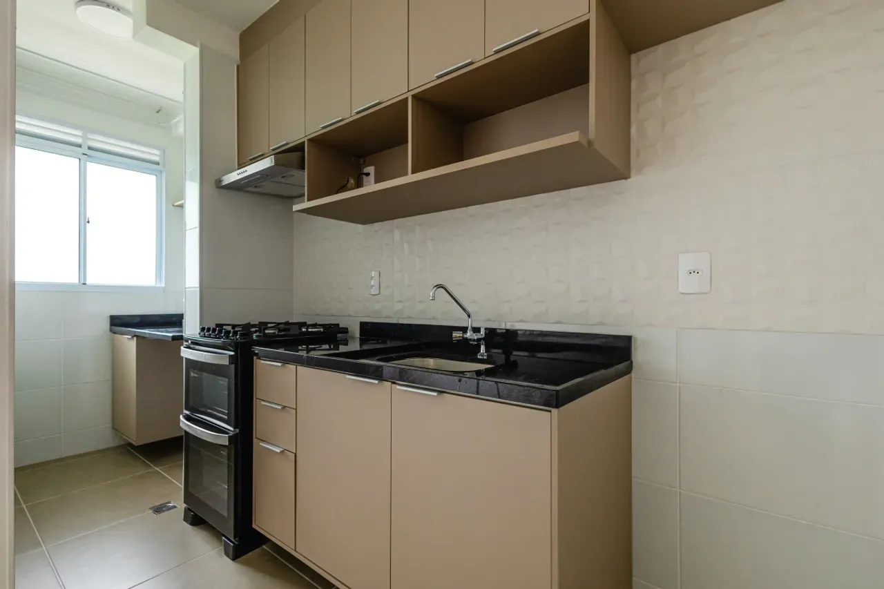 48 m² rental apartment with 2 bedrooms and city view — photo 17