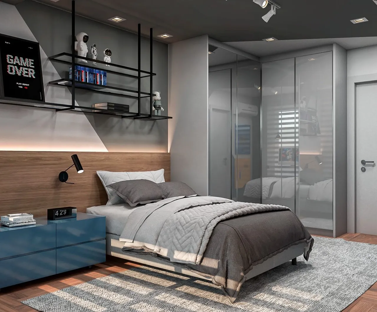 Apartamento com 1 quarto, 4 banheiros e 2 vagas — photo 3
