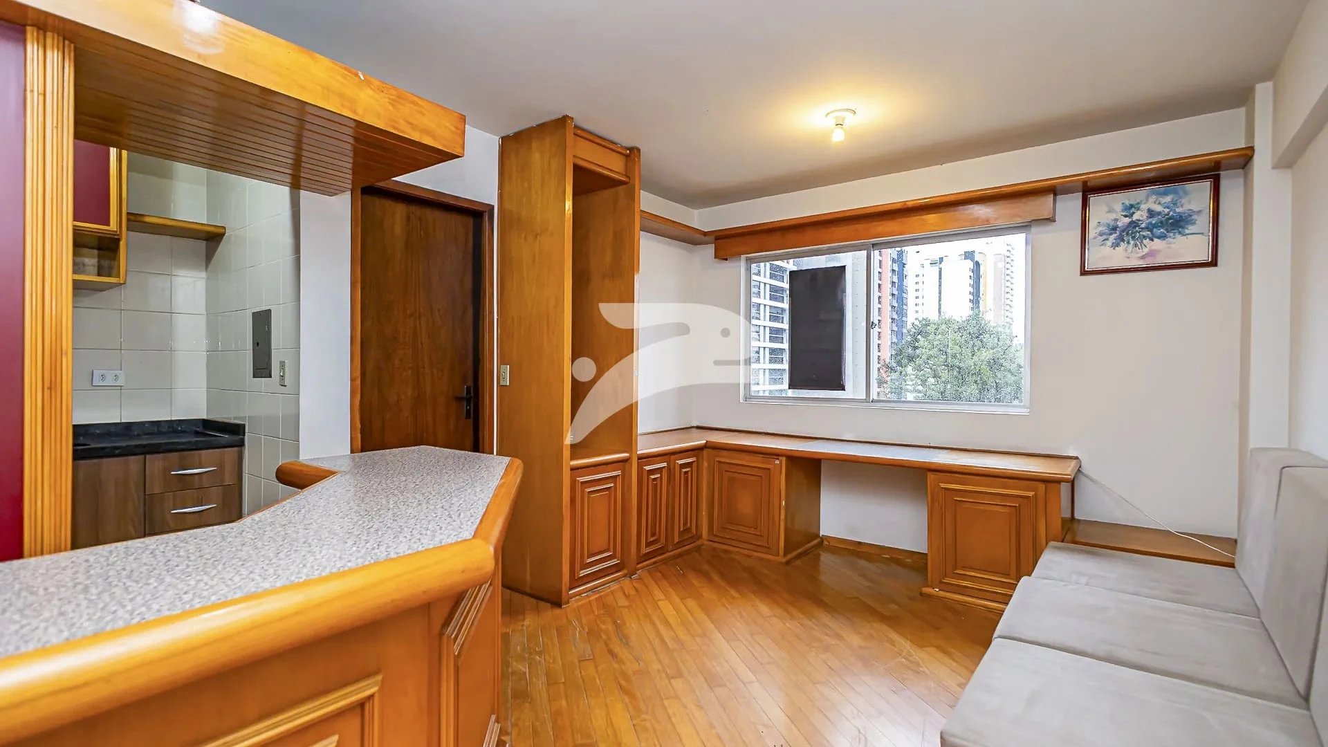 Apartamento de 1 quarto com cozinha integrada a gás — photo 2