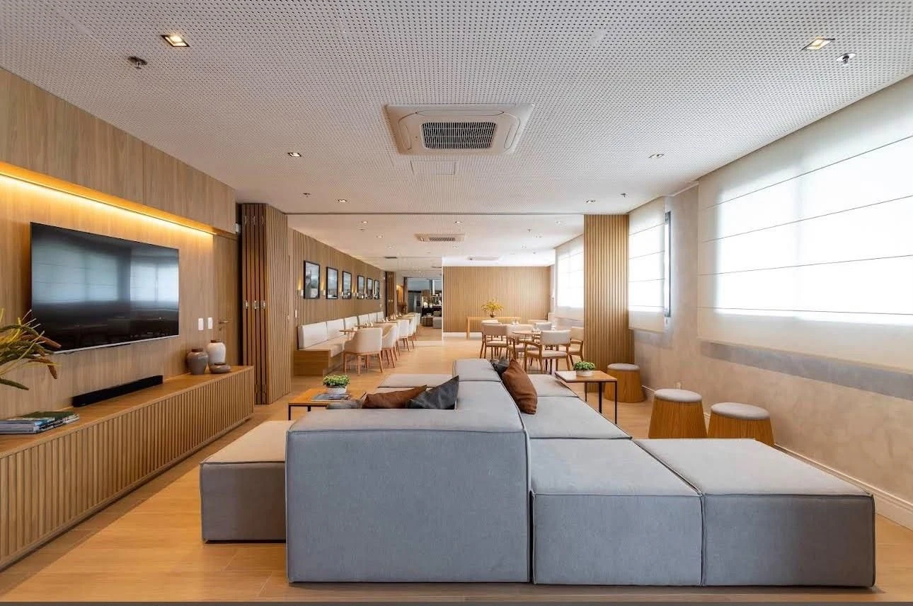 Apartamento mobiliado com varanda e 3 quartos — photo 24