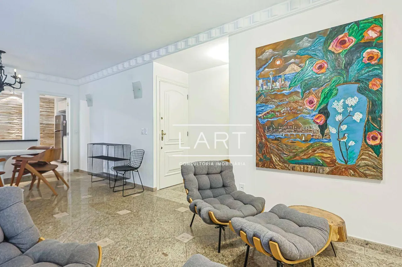 Apartamento mobiliado com 2 dormitórios e 120 m² — photo 2