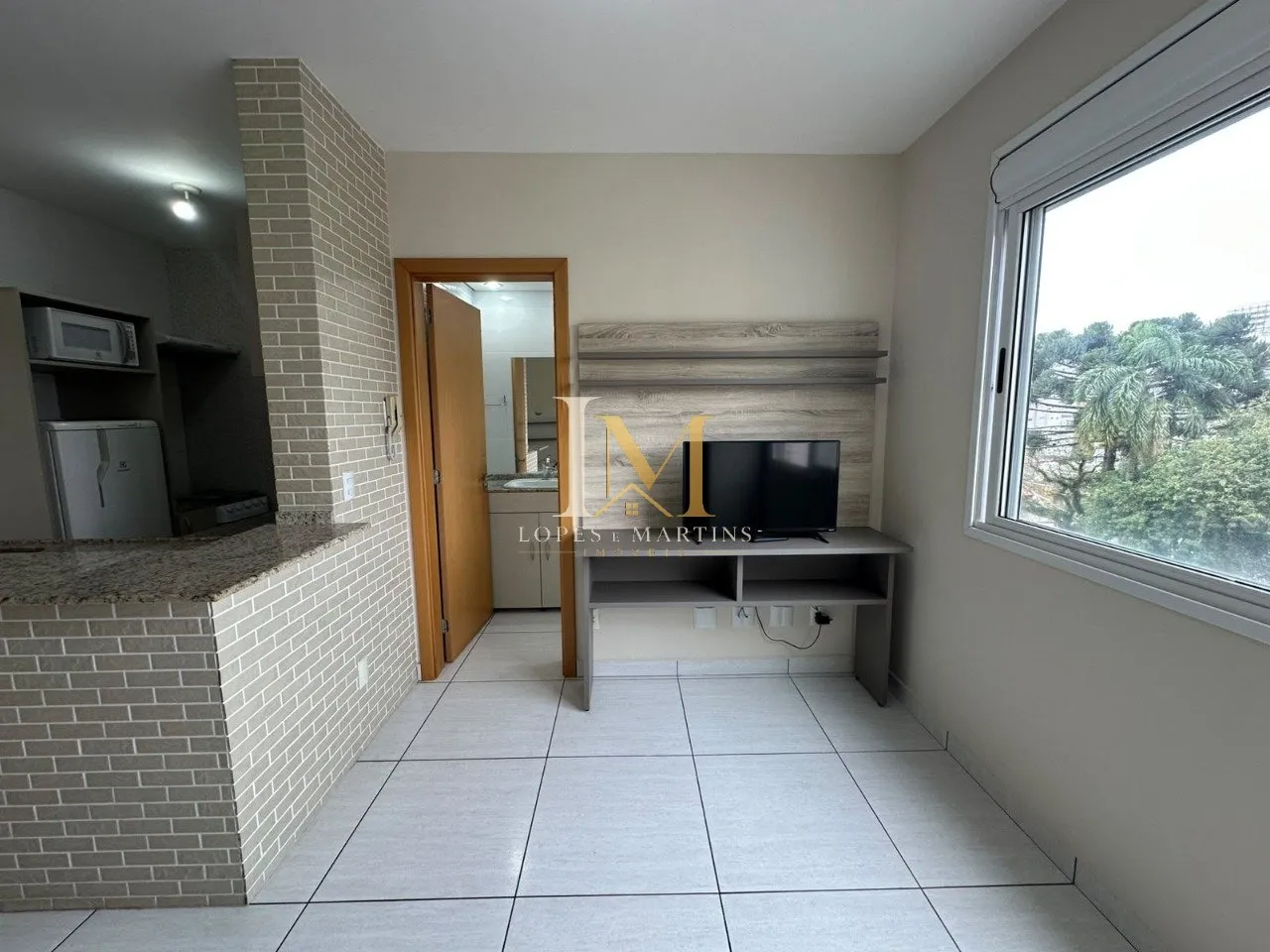 One-bedroom, 40 m² apartment in Curitiba