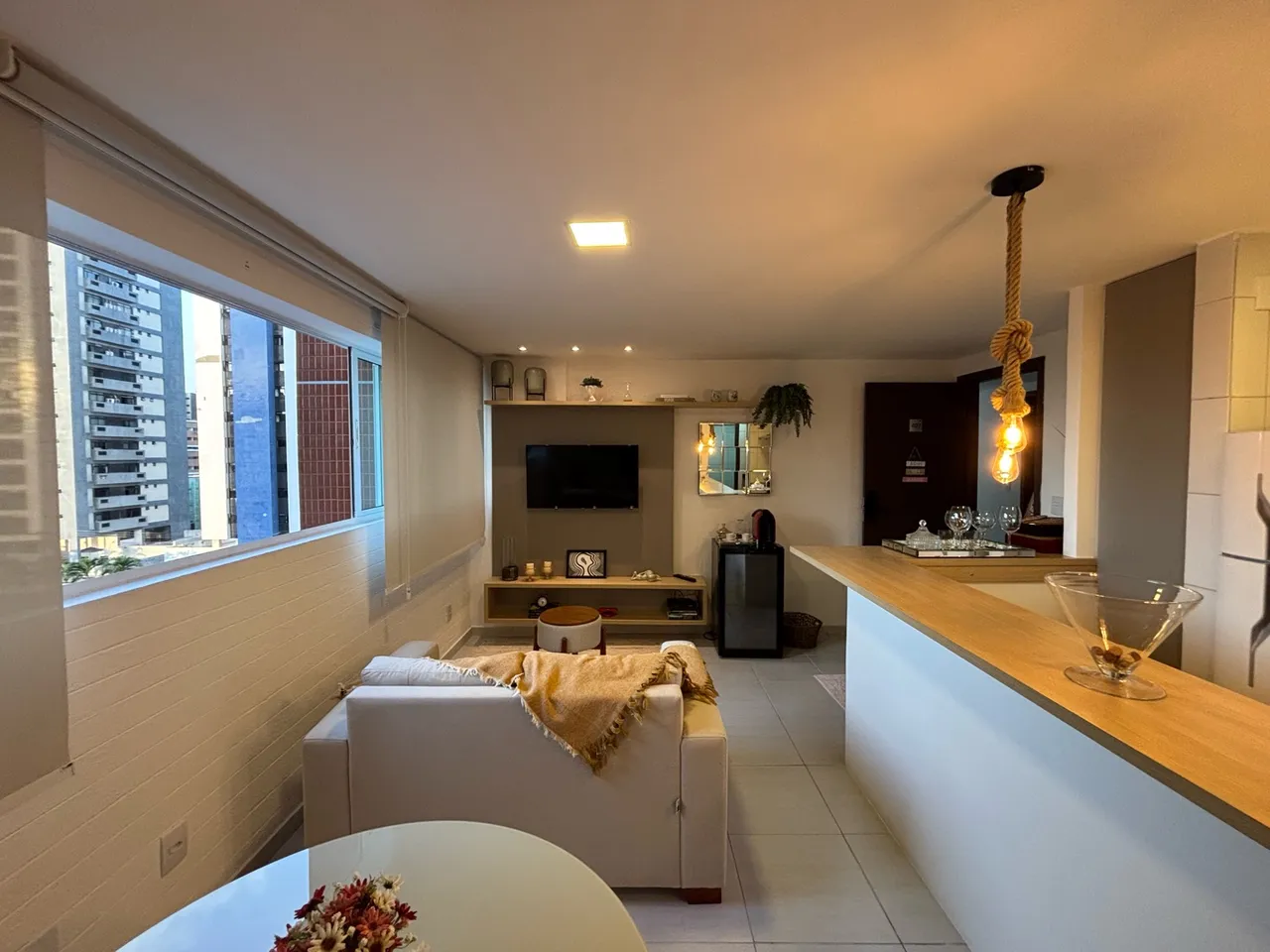 Apartamento mobiliado de 1 quarto em condomínio com piscina — photo 10
