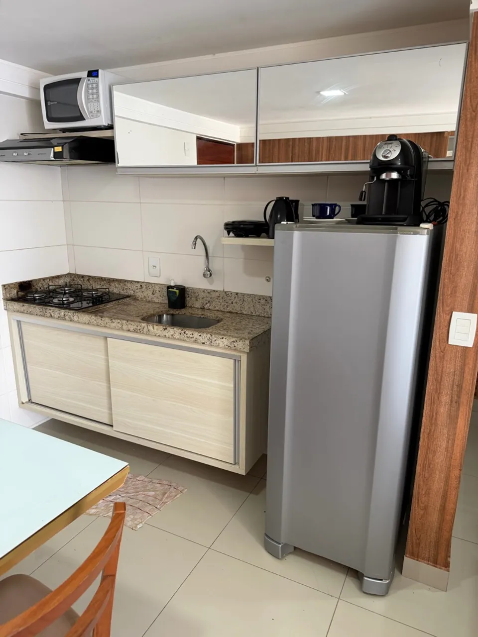 Apartamento mobiliado de 1 quarto em condomínio com piscina — photo 3