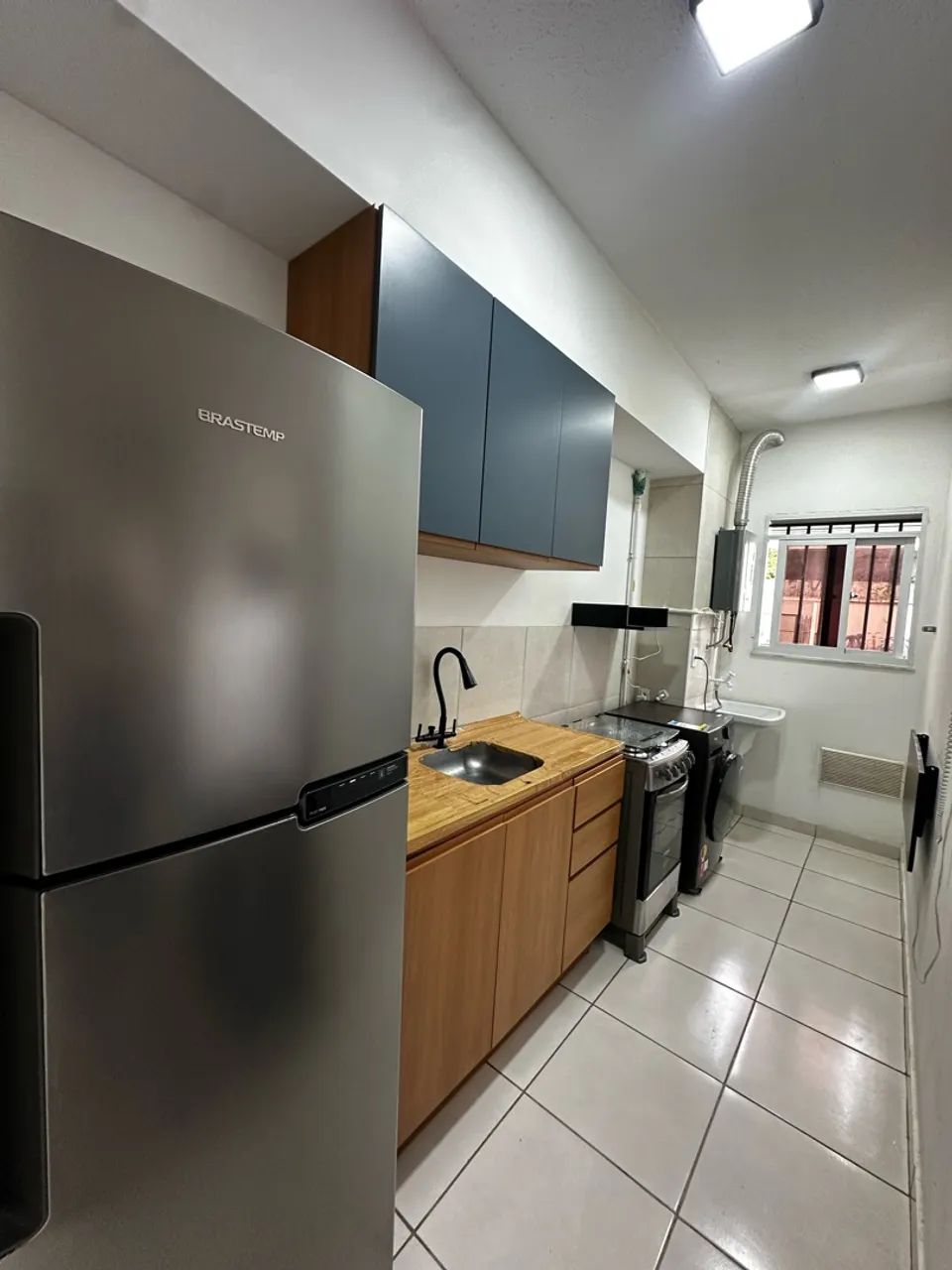 Furnished apartment, 48 m², with a washing machine — photo 2