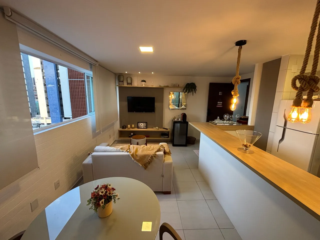 Apartamento mobiliado de 1 quarto em condomínio com piscina — photo 11