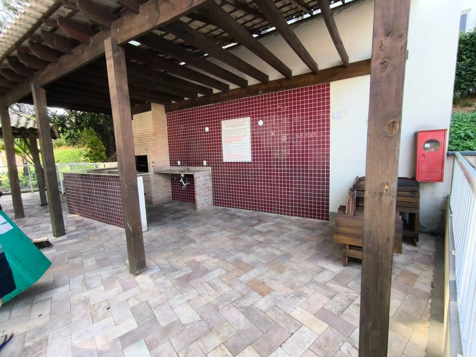 2-bedroom apartment in a building with a pool — photo 17