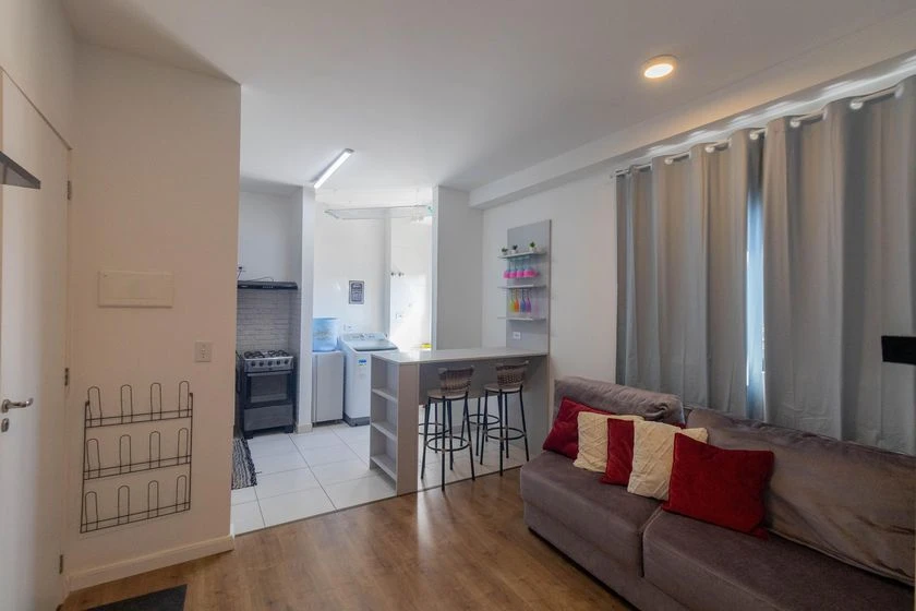 Furnished 1-bedroom apartment with 1 parking spot