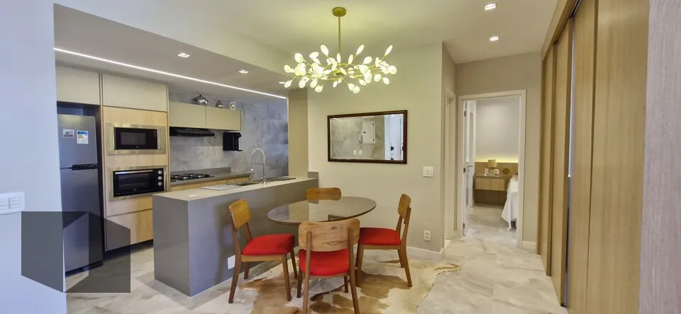 Apartamento mobiliado com 2 quartos e 3 banheiros — photo 3