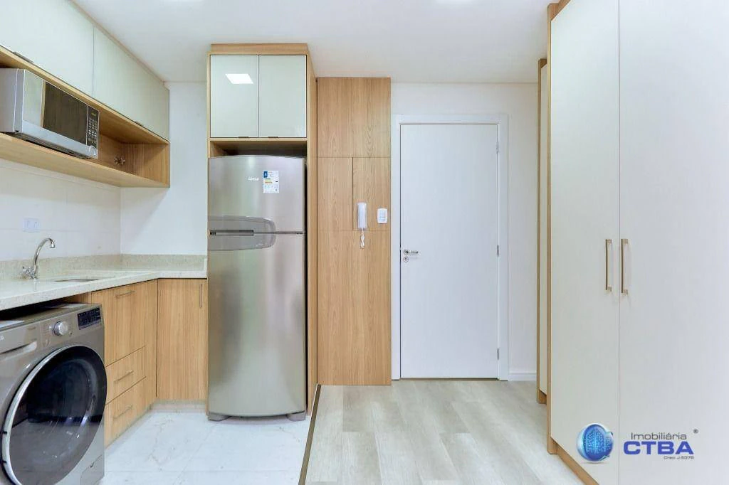 1-bedroom apartment with 35 m² and laundry room setup — photo 19