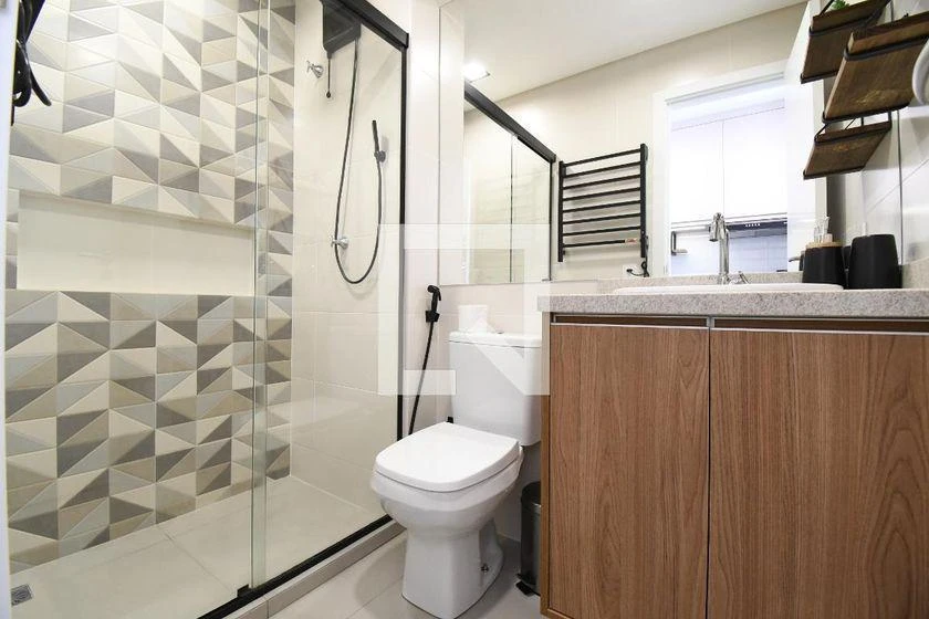 25 m² apartment with a home office and a washing machine — photo 18