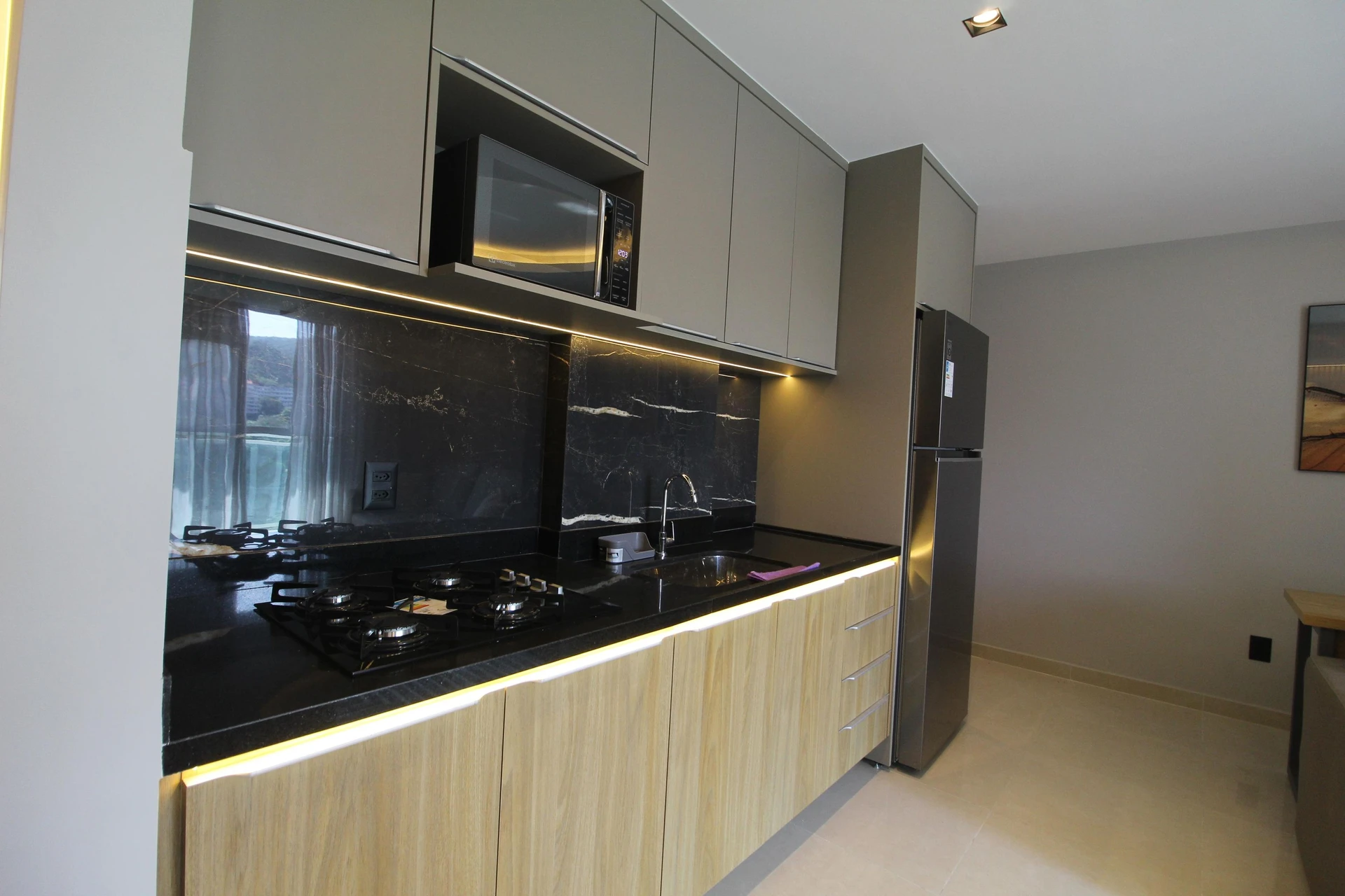 Furnished studio in a building with a sauna — photo 4