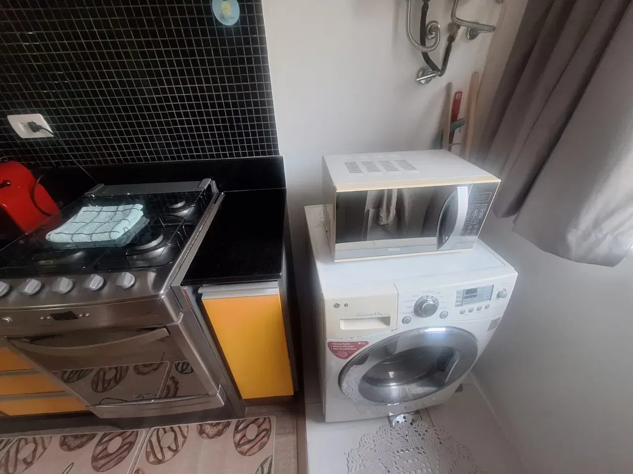 Furnished studio with 25 m², 1 bedroom and 1 bathroom — photo 5