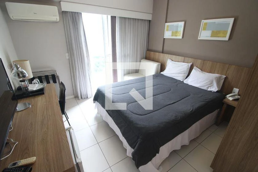 30 m² kitnet apartment with balcony and 1 bedroom — photo 3