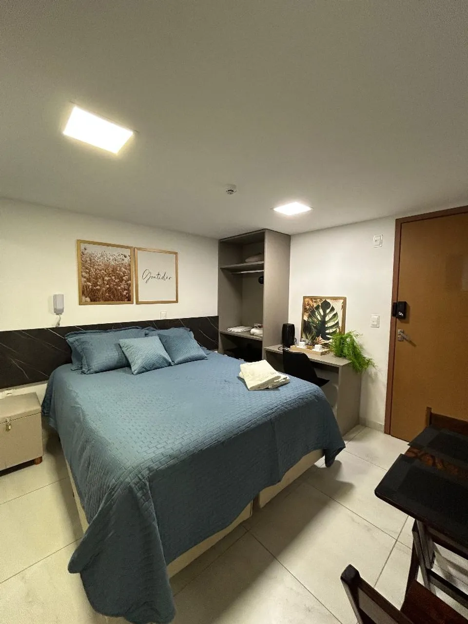 1-bedroom, 1-bath apartment with a compact kitchenette — photo 8