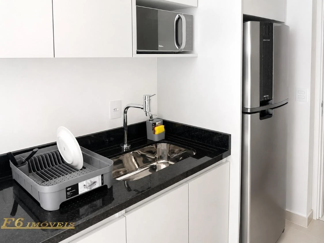 Furnished apartment, 29 m², with a washing machine — photo 21
