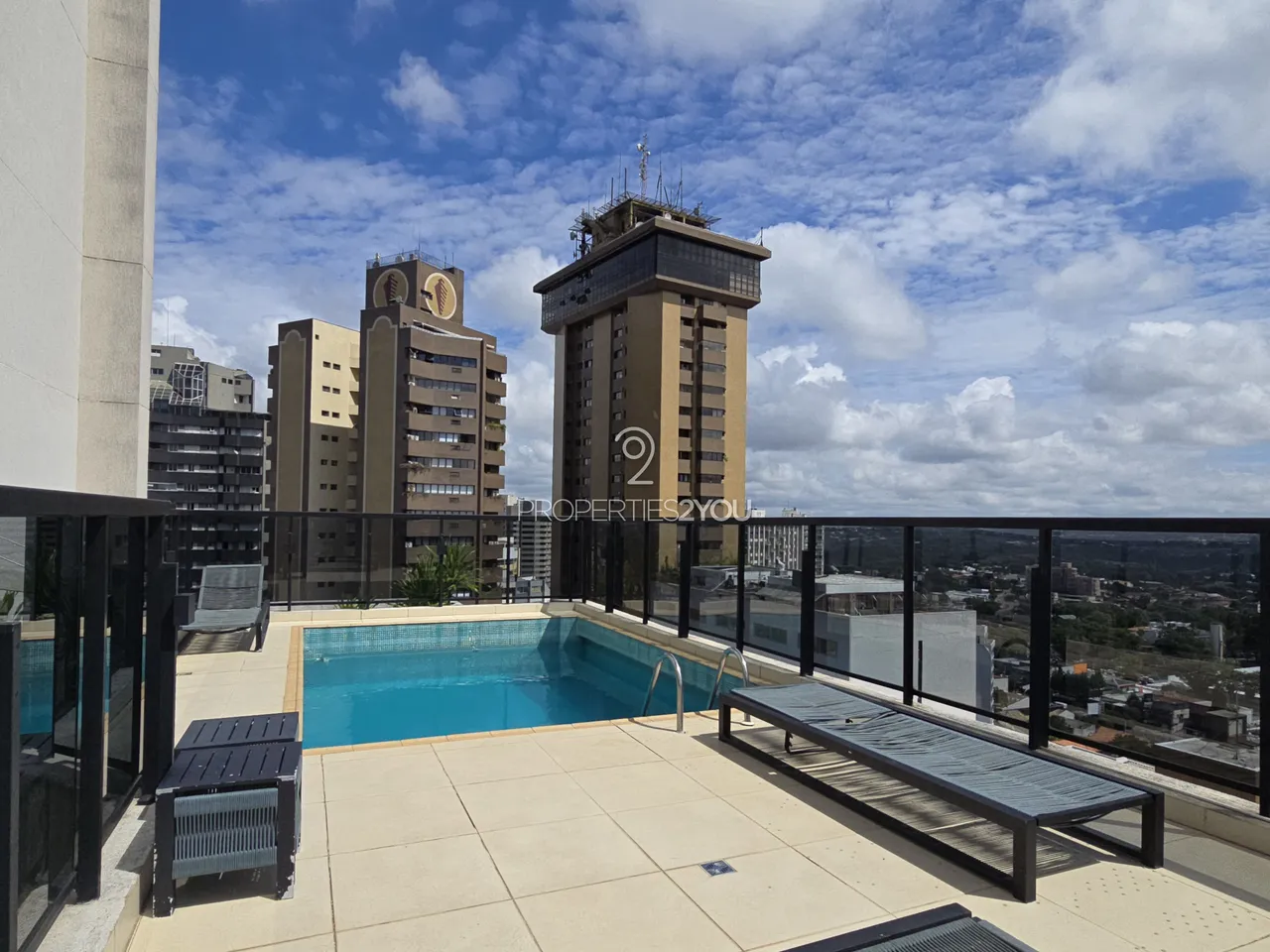 Furnished apartment with a balcony and built-in grill — photo 11