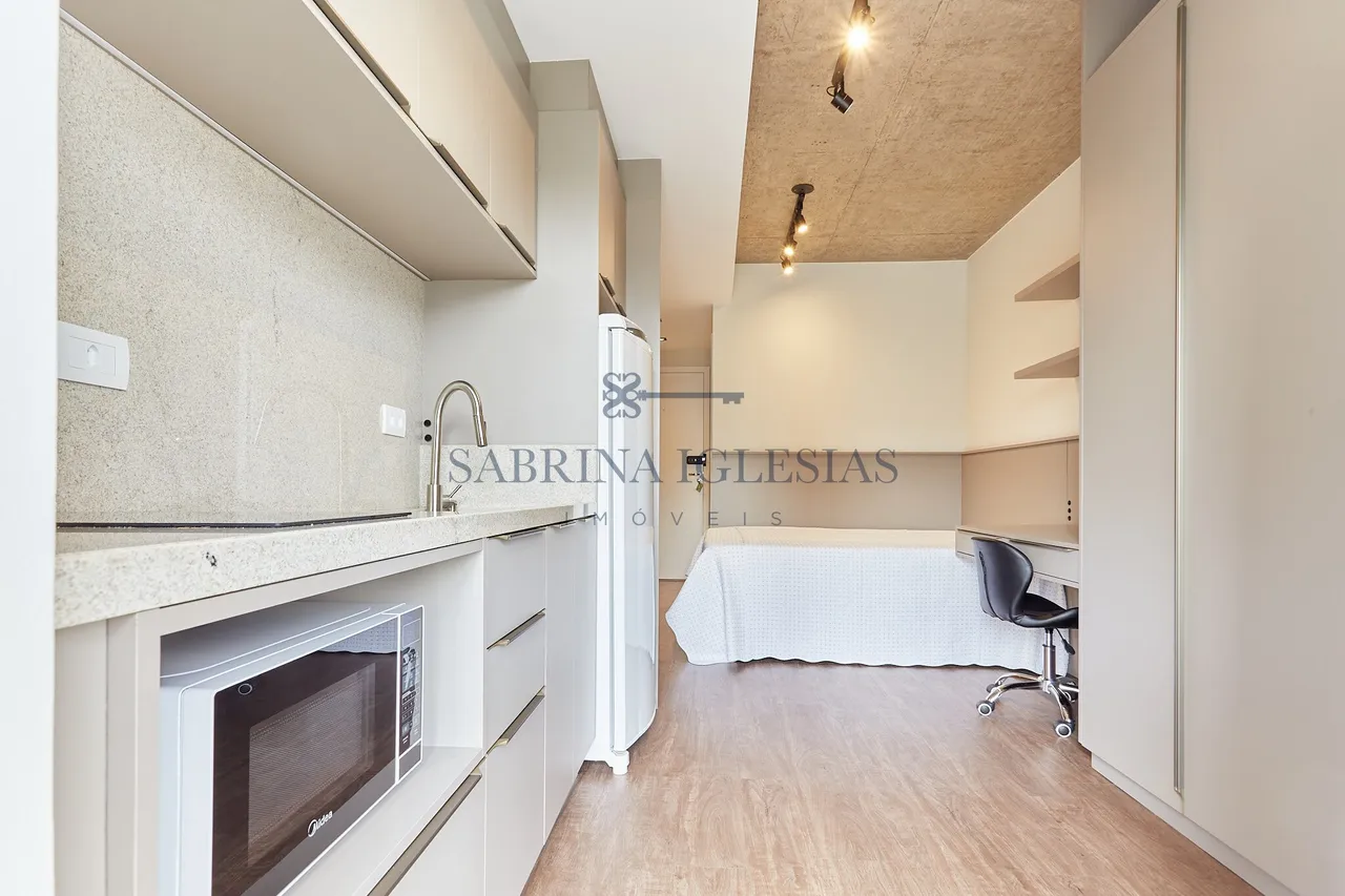 1-комнатная квартира с балконом и 27 м²