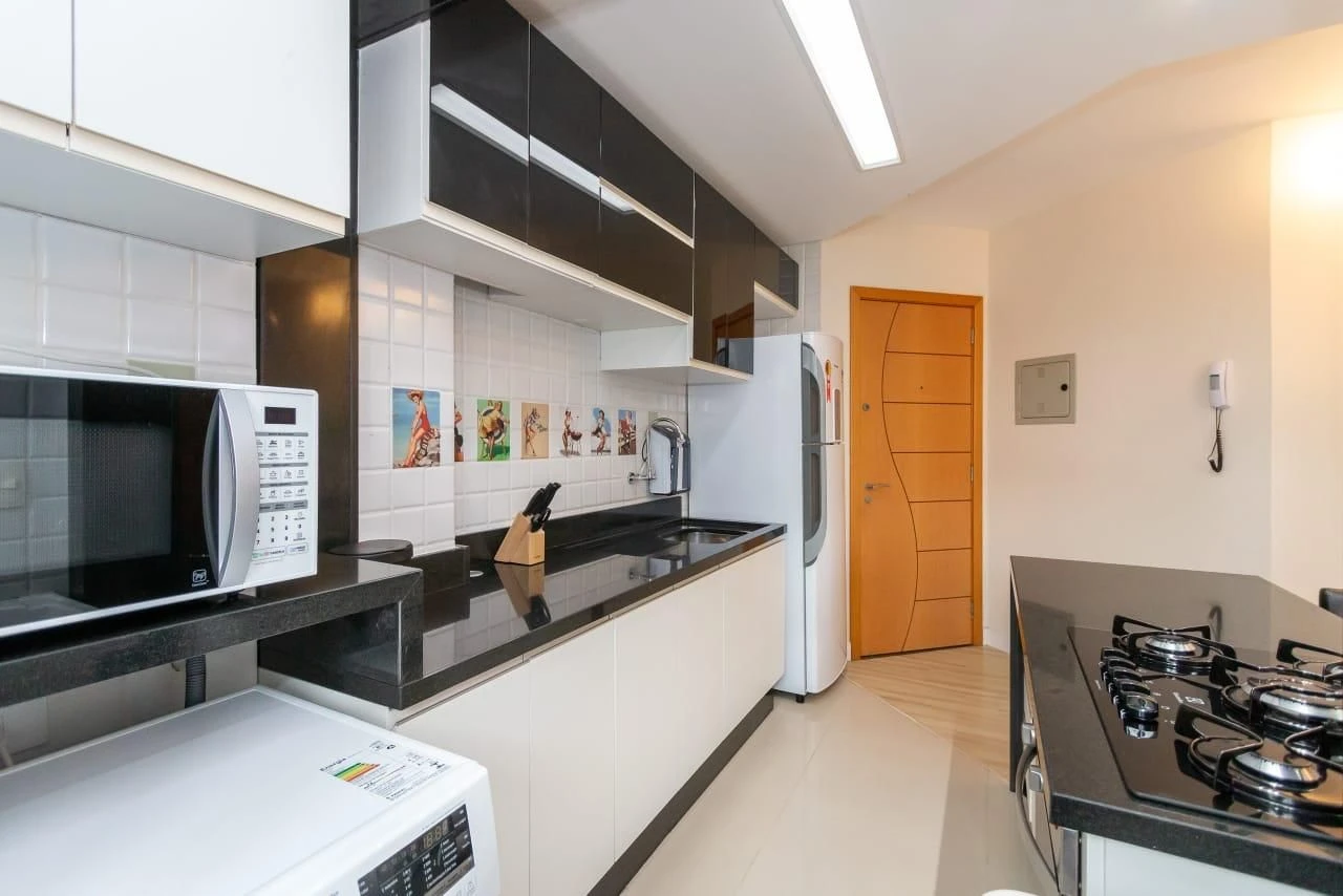 Apartamento mobiliado de 1 quarto com máquina de lavar — photo 21