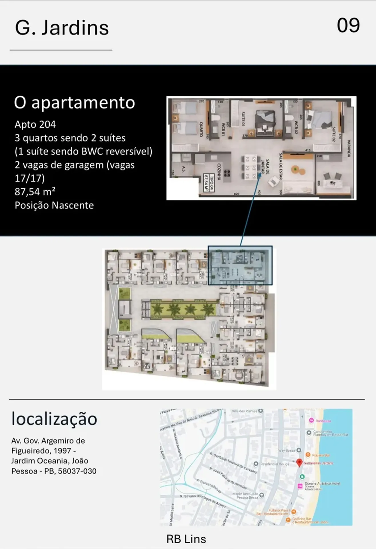 Apartamento de 3 quartos com varanda gourmet, Jardim Oceania — photo 11