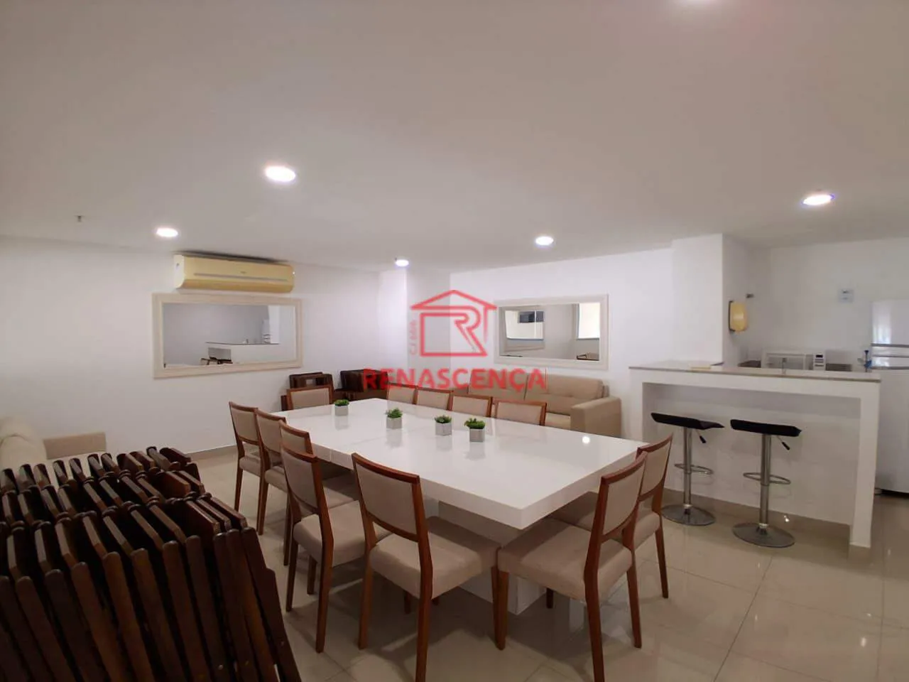 Apartamento sem mobília com 3 quartos e varanda com churrasqueira — photo 26